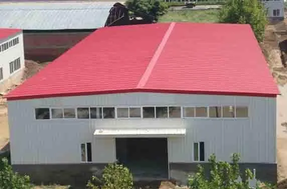 Skladišče montažnih jeklenih konstrukcij